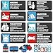 PRO Packing Cubes | 5 Piece Travel Bags Organizer for Luggage | Multi-size Ultralight Travel Cubes | Deluxe Suitcase Organizer Bags Set | Makes Packing Easy - Mixed Colors