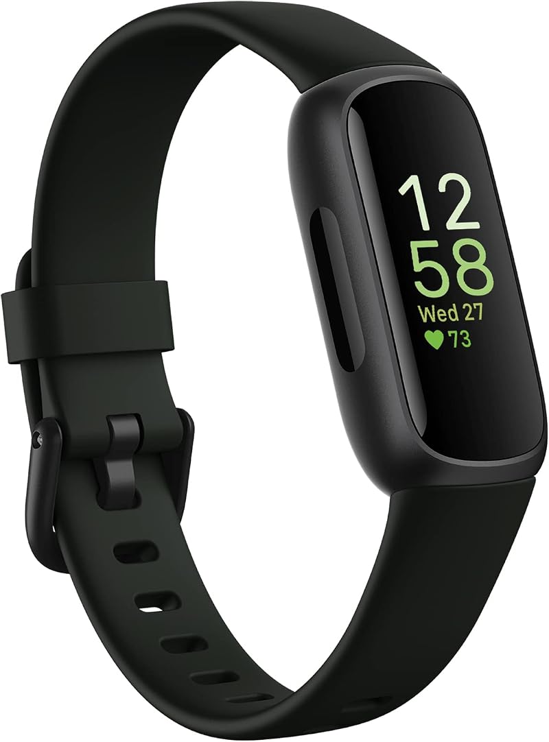 Fitbit Inspire 3 Activity Tracker with 6-Month Premium Black Midnight Zen