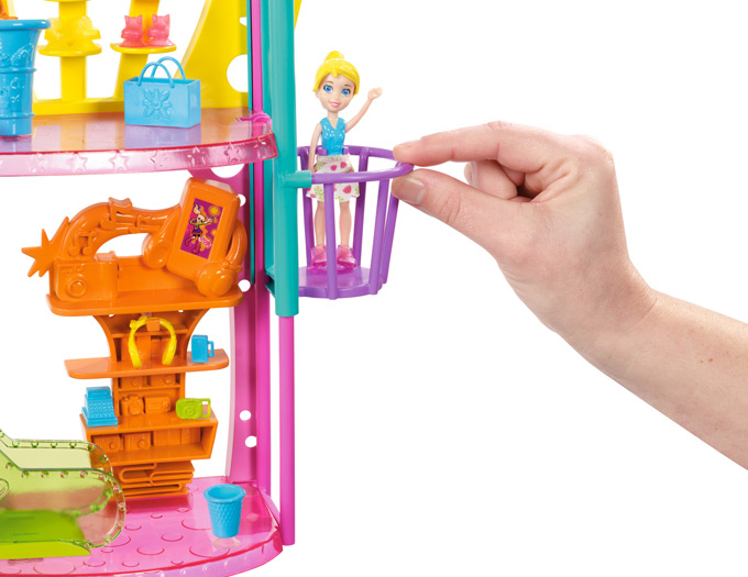 Polly Pocket Wall Party Mall on The Wall Fashion Doll