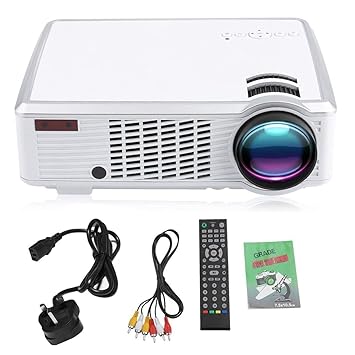 LoveOlvido - Proyector inalámbrico con WiFi Full HD 1080P LED ...