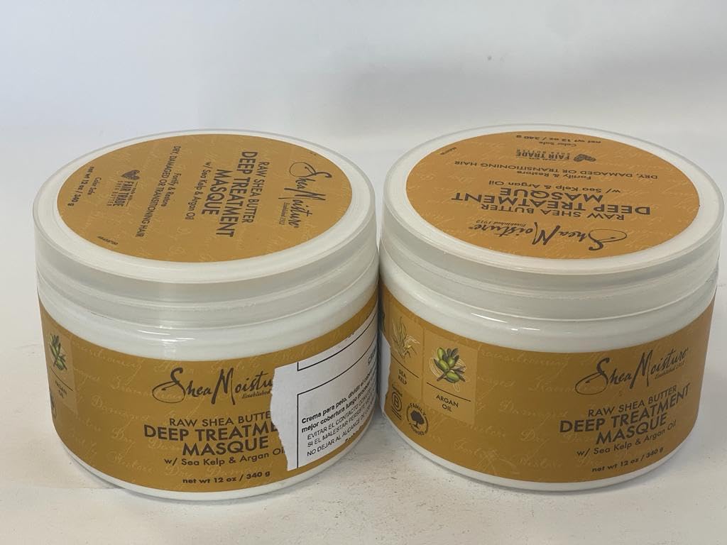 Shea Moisture Raw Shea Butter Deep Treatment Masque 326ml x2