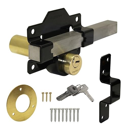 GateMate 149 0186 50mm Long Throw Gate/Door Lock for Garden Gate