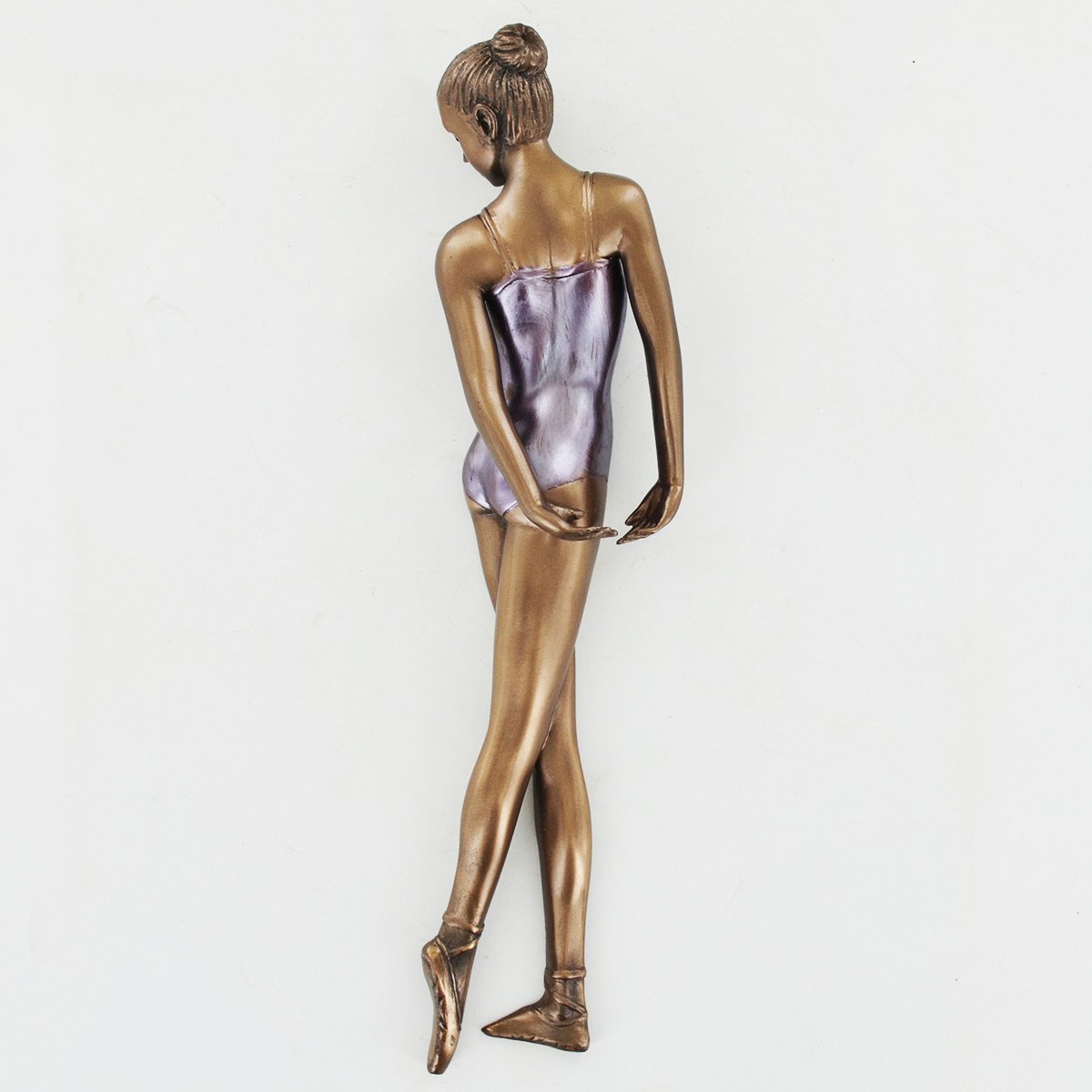 Art Deco Bronze Ballet Sculpture Wall Art Ballerina