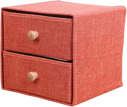 Amazon Com Ochine Foldable Double Storage Drawer Linen Fabric