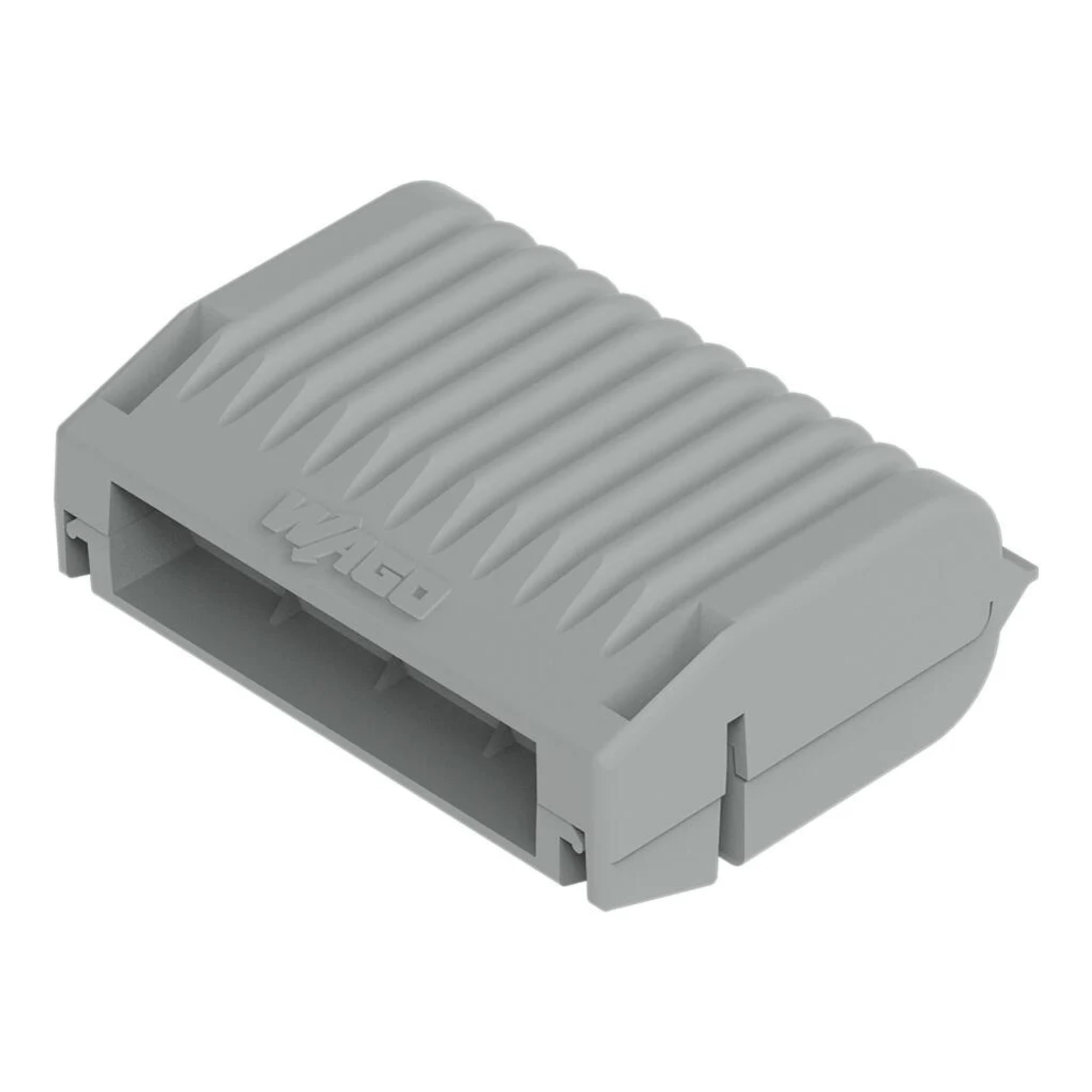 WAGO Gelbox, Gel enclosure, for splicing cables, with gel, 221, 2x73 Series, max. 4 mm² connectors, without splicing connectors, Size 2, gray, 207-1332 (4 pcs)