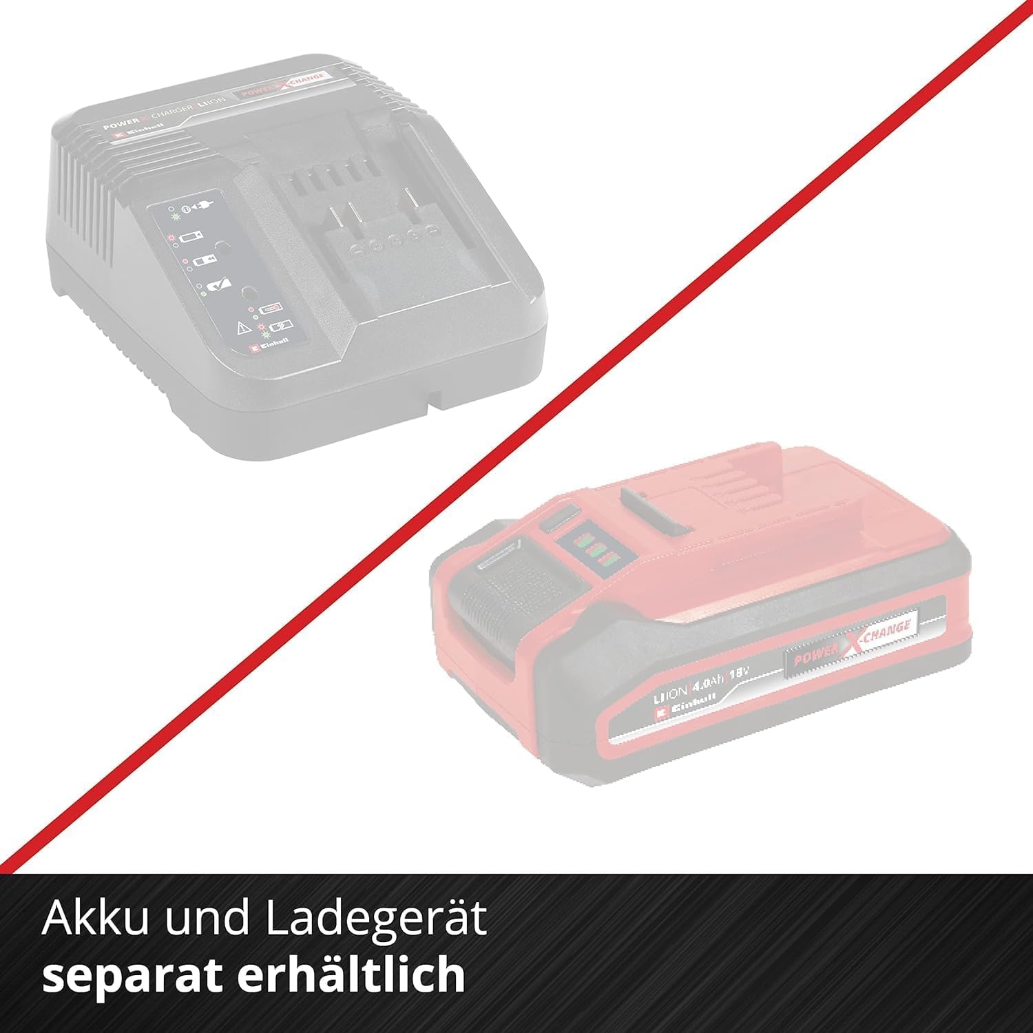 Einhell Akku-Multischleifer TE-OS 18/150 Li-Solo Power X-Change (18 V, Li-Ion, 24 000 min-1, 1.6 mm Schwingkreis, Staubfangbox, Staubabsaugadapter, ohne Akku und Ladegerät) 6