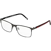 IRONMAN mens Drive Rectangular Reading Glasses