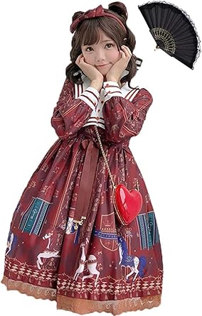 school summer dress red