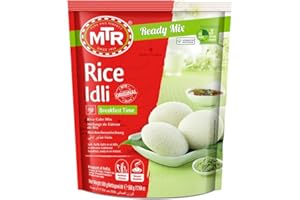 MTR Instant Rice Idli Mix - Ready to Cook Authentic Indian Breakfast, Lunch, Dinner or Snack Meal - No Added Preservatives - A Quick & Easy Recipe Suitable for Vegetarians - (500g, Pack of 3)