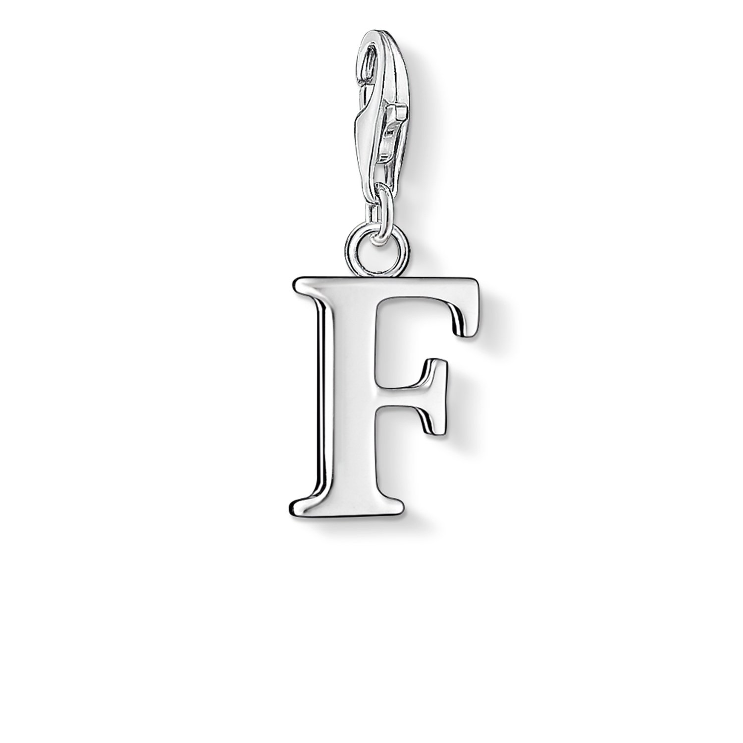 Thomas Sabo Women Charm Pendant Letter F Charm Club 925 Sterling Silver 0180-001-12 โ image 1