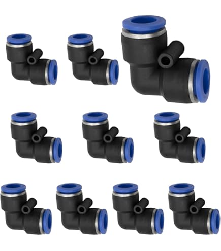 Lot De 3 Bouchons Pneumatiques 12 Mm - Fermeture Pour Tuyau D'Air Comprimé