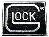 glock lock perfectlcn safe action pistols logo Patch Sew Iron on Logo Embroidered Badge Sign Emblem Costume BY Dreamhigh_skyland