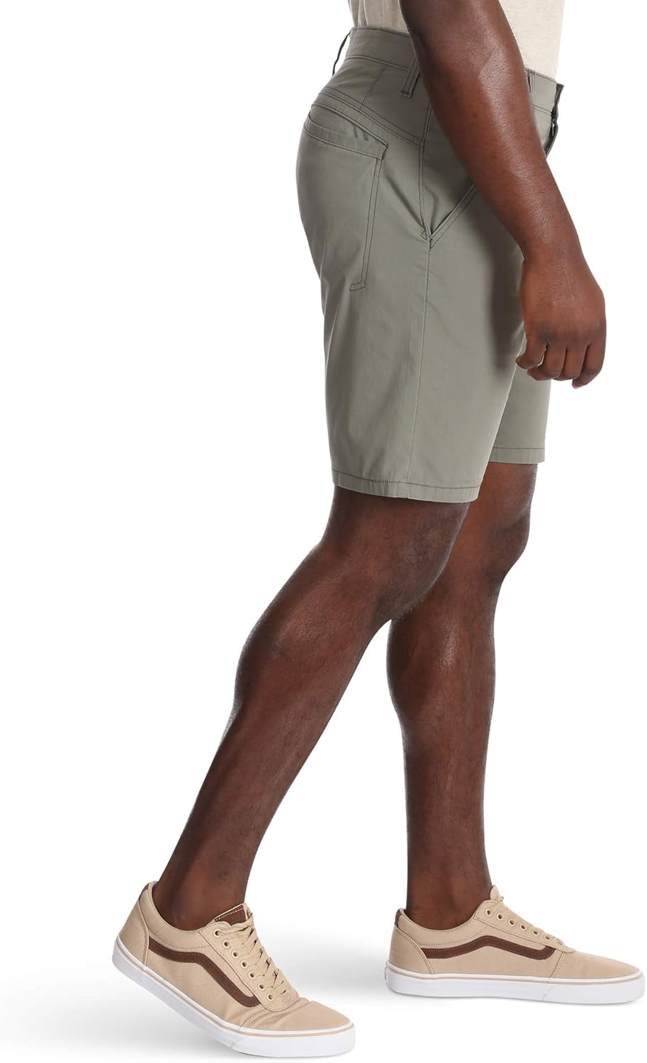 Wrangler Authentics Men's Performance Comfort Waist Flex Flat Front Short at  Men’s Clothing store