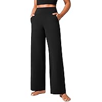 CRZ YOGA Softretch Broek met wijde pijpen zonder voornaad 71 cm breed