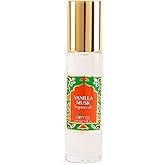Vanilla Musk Perfume Oil Roll-On - Vanilla Fragrance Oil Roller (No Alcohol) Perfumes for Women and Men by Nemat Fragrances, 10 ml / 0.33 fl Oz