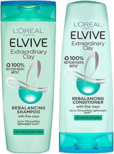 L'Oréal Elvive Extraordinary Clay Rebalancing Shampoo & Conditioner Set