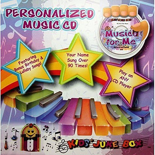 Children's Personalized SING YOUR NAME Music CD - Music For Me Volume 1 - "CUSTOMIZE WHEN ORDERING"