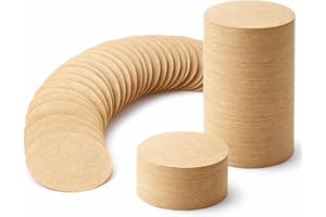 Disposable Replacement Coffee Filters, 64mm Round Paper Filters Compatible with AeroPress Coffee and Espresso Makers 1000/150