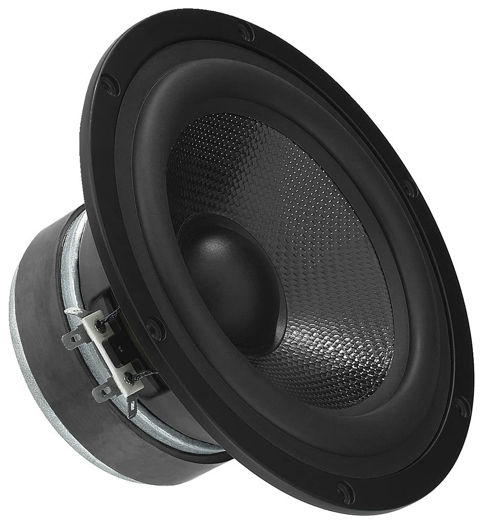 Monacor 10.4120 High-End Bass Midrange Speaker with Carbon Fiber Cone