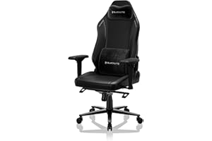BLACKLYTE Athena Pro Gaming Chair Computer Chairs with Magnetic Head Pillow and Lumbar Support Height Adjustable with 360°-Sw