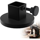 333'S Hand Press Foot for Arbor Presses, Arbor Press Attachments 3" x 3" Carbon Steel Plate for Leather Stamping, Die Cutting &amp; Embossing, Fits 1" and 3/4" Feet