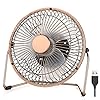 EasyAcc USB Desk Fan 6 Inch Desktop Silent Fan Air Circulator 2 Speeds 360° Rotation Brushless Motor Noiseless for Home…