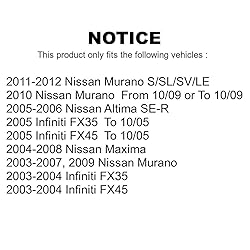 SIM Front Rear Semi-Metallic Brake Pads Kit