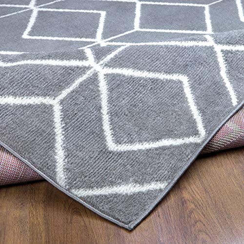 Antep Rugs Kashan King Collection Trellis Polypropylene Indoor Area Rug