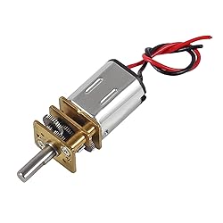 XIITIA 6pcs DC 3V-6V Mini N20 Gear Motor Slow Speed