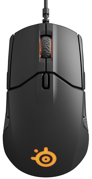 SteelSeries Sensei 310 Gaming Mouse - 12,000 CPI TrueMove3 Optical Sensor - Ambidextrous Design - Split-Trigger Buttons - RGB