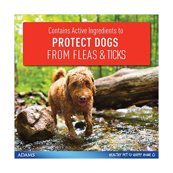 Adams Flea & Tick Control Collar for Dogs, 7Month Protection