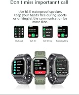 I0I&I0I Smart Watch Bluetooth Call Music Heart Rate Blood Pressure Outdoor view 7