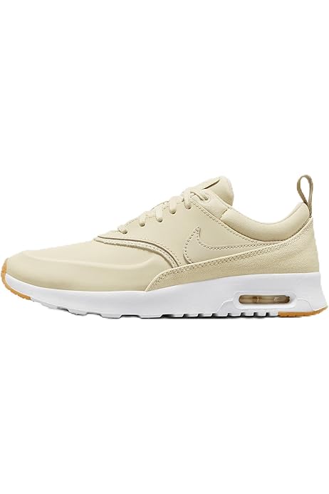 nike thea white and gold