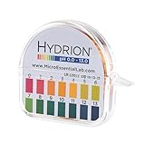 Hydrion Ph Paper (93) with Dispenser and Color