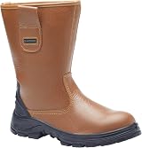 Blackrock S1-P SRC Safety Rigger Work Boots Steel Toe Cap Tan Leather Size 10 view 1