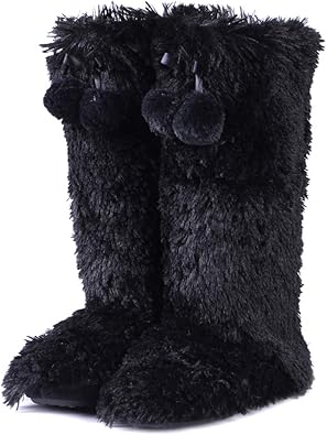 Furry house boots Clearance