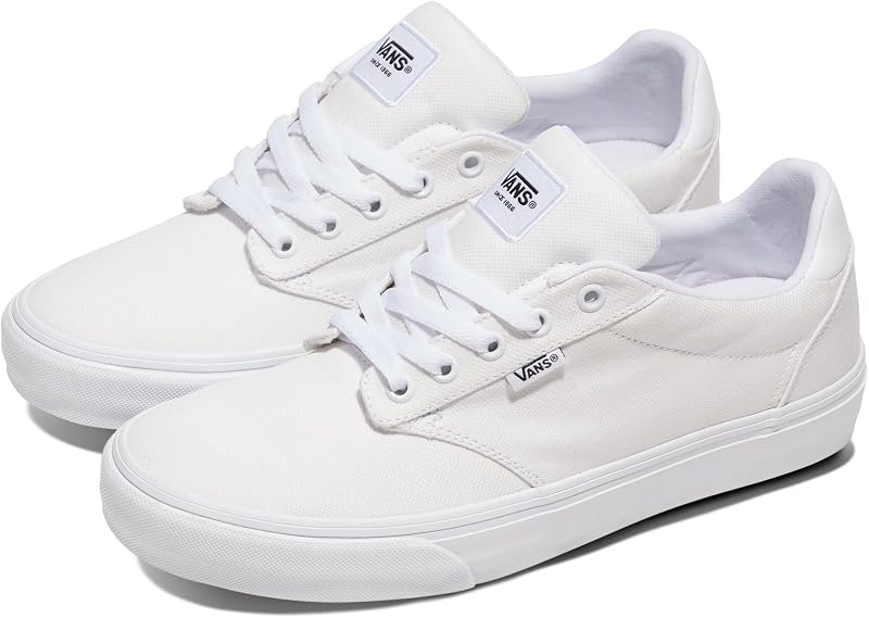Atwood Deluxe - Sapatilhas desportivas da moda para homens, para trabalho, caminhadas e uso casual, Prem T&L Branco/Branco, 41 EU