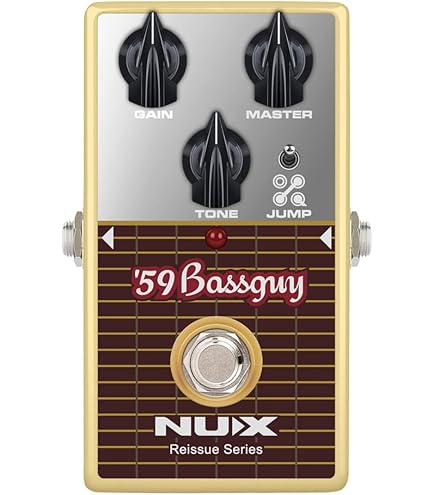 Amazon.com: NUX 6ixty5ive Overdrive Effect Pedal, True-bypass