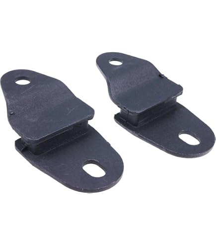 2 Supports Tuyau Silencieux Échappement - Pour Banshee 350 YFZ350 1987-2006, Réf. 2GU-14771-00-00