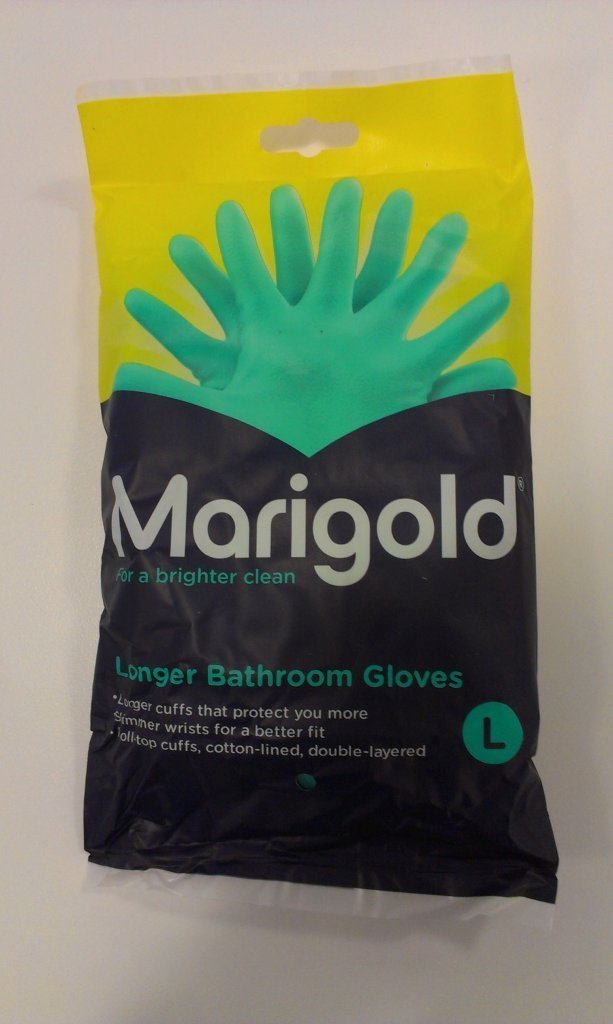 Marigold Bathroom Gloves Large Amazon.co.uk Kitchen & Home