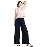 Volcom Women's Stoneshine Junki Wide Leg Beach Pant