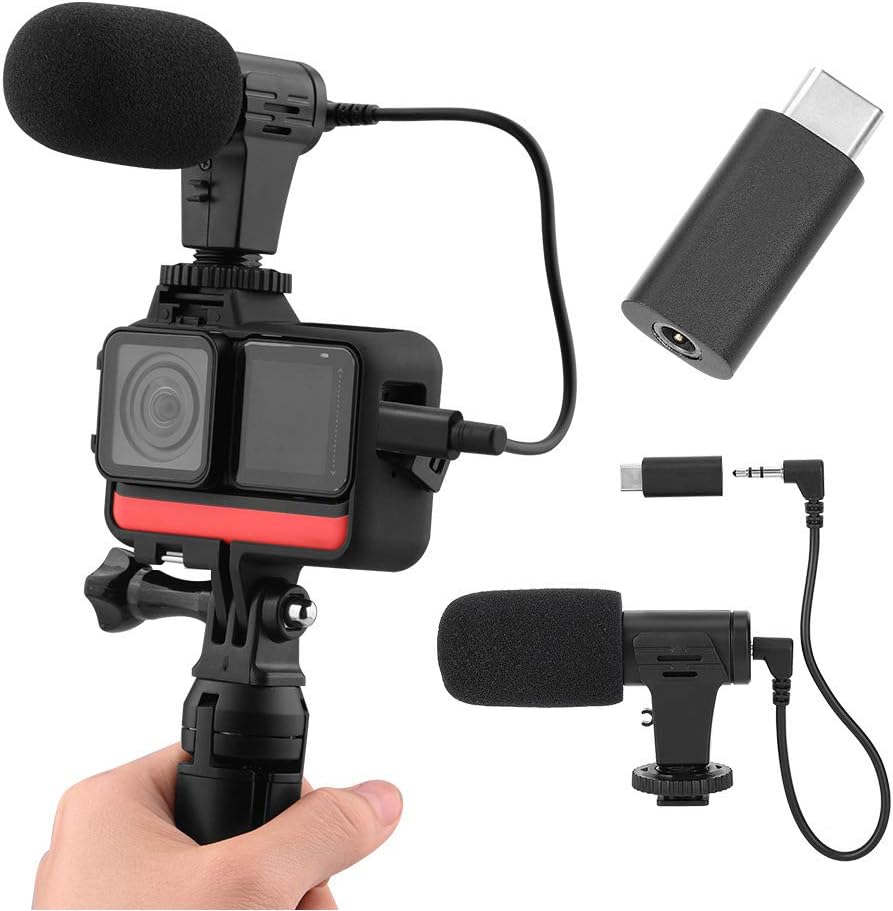Camera External Microphone, Metal Mini Lightweight High Performance