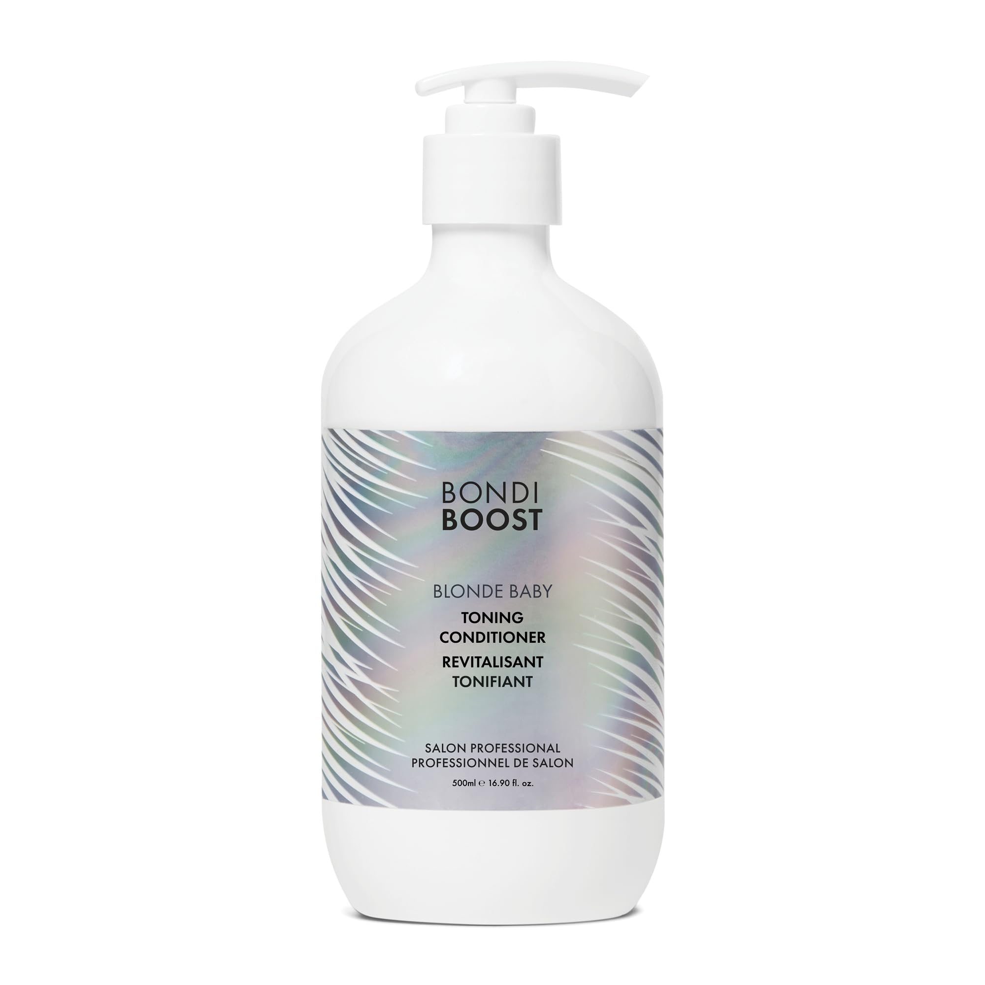 BondiBoost Blonde Baby Toning Purple Conditioner - Silicone-Free, Aloe-Based Formula with Violet Pigments & Hydrating Oils for Blonde Hair - Vegan & Cruelty-Free, 300ml