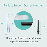 TopQuaFocus 8oz Enema Bulb Kit with 4 Replaceable Nozzles Silicone view 7