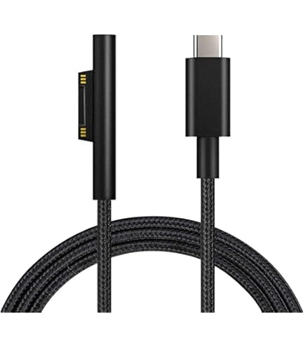Amazon.com: Sisyphy Surface Connect to USB-C Charging Cable (Black