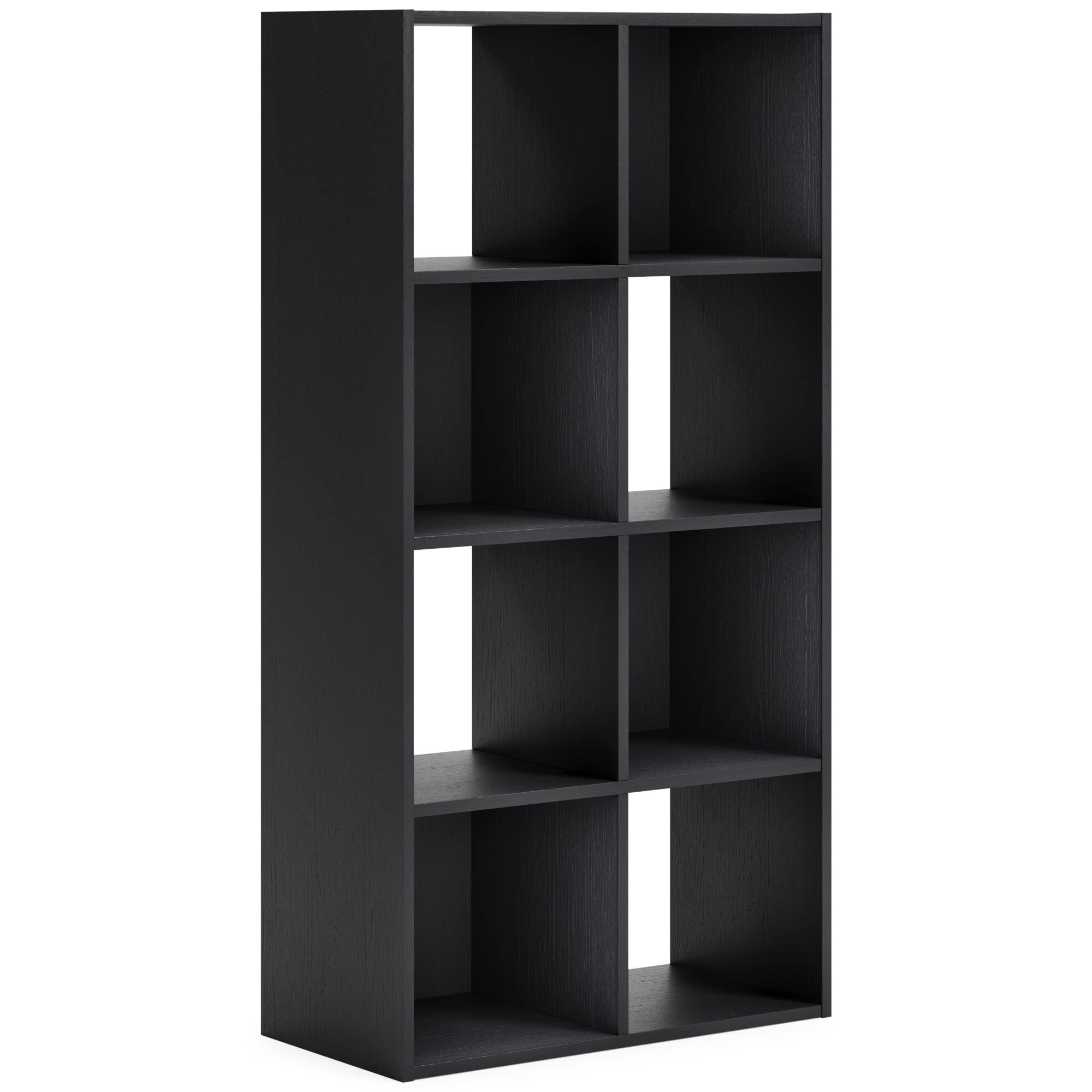 Photo 1 of Signature Design by Ashley Langdrew 8 Cube Storage Organizer or Bookcase, Black