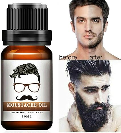 Amazon Com Men Beard Mustache Growth Oil Eyebrow Hair Growth