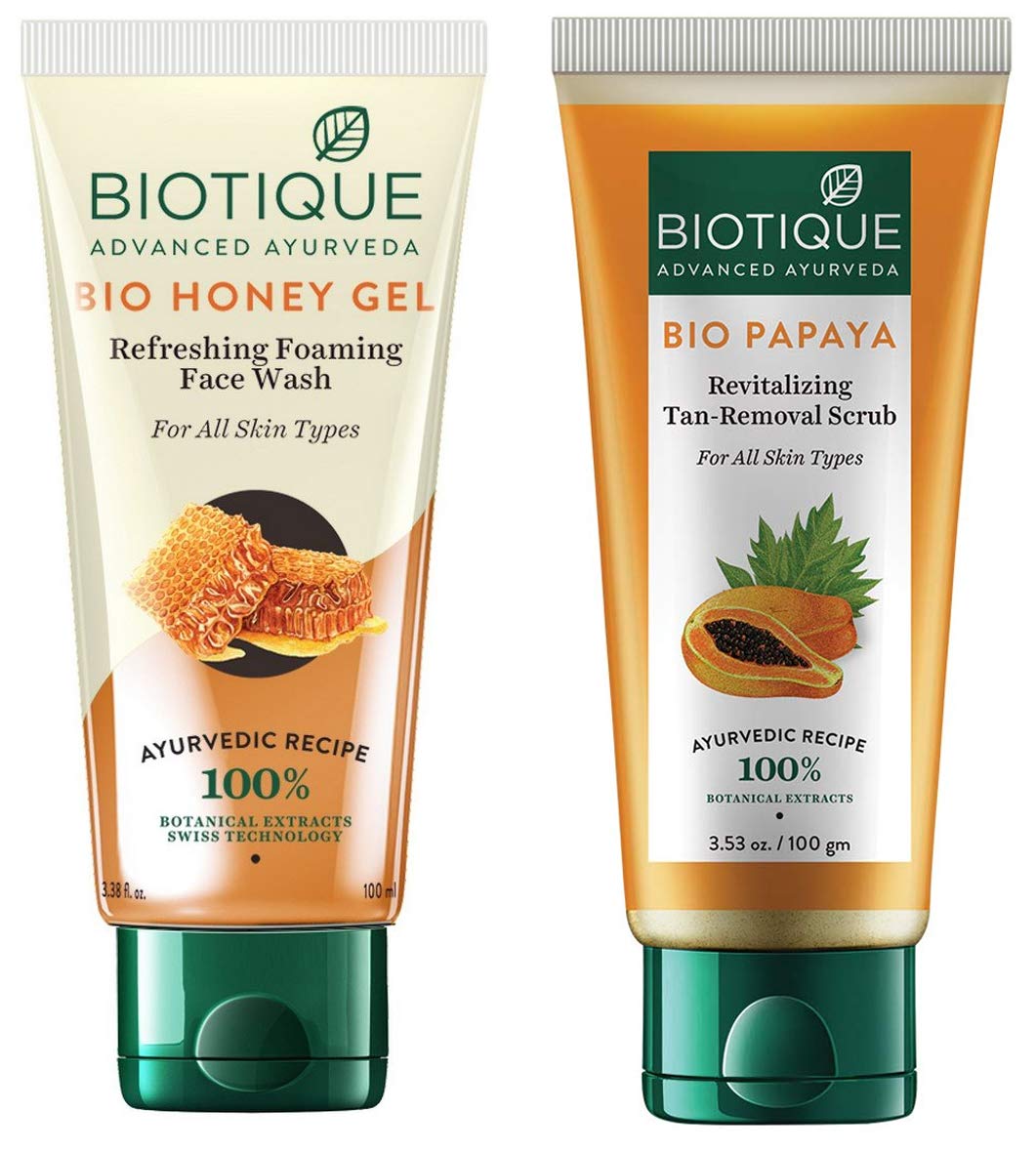 biotique tan removal face wash