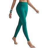 RUNNING GIRL No Front Seam Leggings for Women 25" Inseam, High Waisted Seamless Buttery Soft Yoga Pants