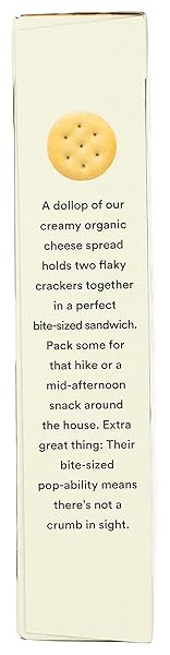 365 BY WHOLE FOODS MARKET, ORGANIC MINI CHEESE SANDWICH CRACKERS, 7.5 OUNCE